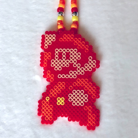 Fire 🔥 Mario EDM Rave Kandi - Picture 2 of 5